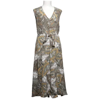 Långklänning (Grön, Brun, Vit) från 123 Paris Metallfiber, Polyester, Viskos