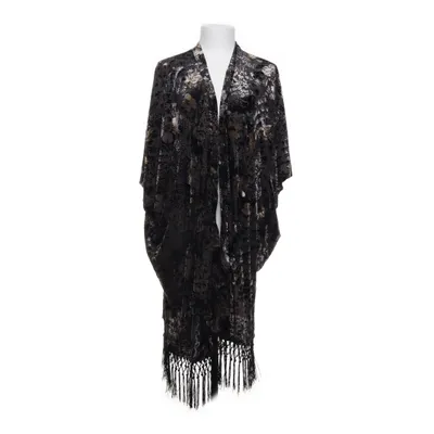Dressing gown (Black, Multicolored) from Indiska Elastane, Polyamide, Polyester