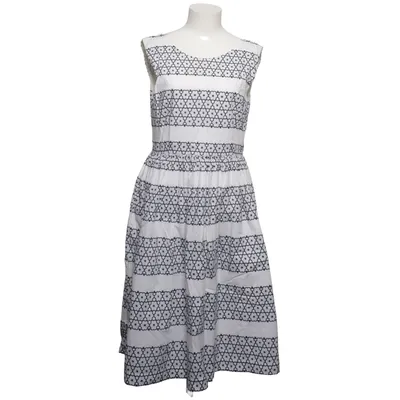 Kleid (Weiß, Blau) von Orion London Baumwolle