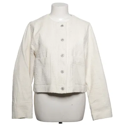 Jacket (Beige) from Carin Wester Cotton, Viscose