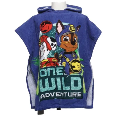 Cape de bain (Bleu, Multicolore) de Paw Patrol Coton