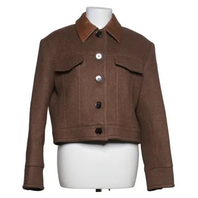 Jacka (Brun) från Sandro Bomull, Lyocell, Polyamid, Viskos, Ull