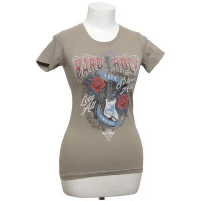 T-shirt (Beige) from Hard Rock Cafe Cotton