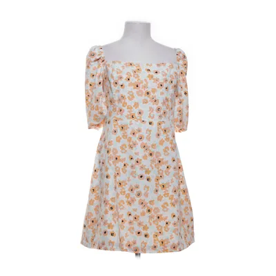 Klänning (Vit, Orange, Flerfärgad) från Nelly x Glamorous