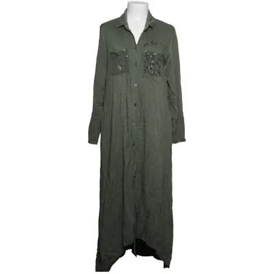 Långklänning (Grön) från Creme Fraiche Viskos