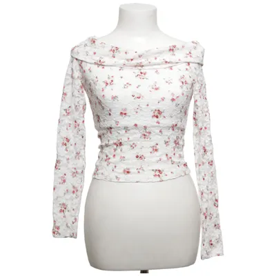 Top (White, Red, Green) from Hollister Cotton, Elastane, Polyamide