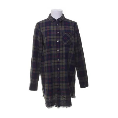 Flanellen overhemd (Groen, Blauw, Rood) van Rich & Royal Katoen, Metallvezel, Polyester