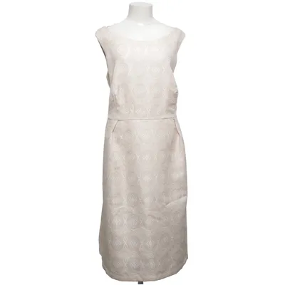 Kjole (Beige, Hvid) fra Lovedrobe Polyester