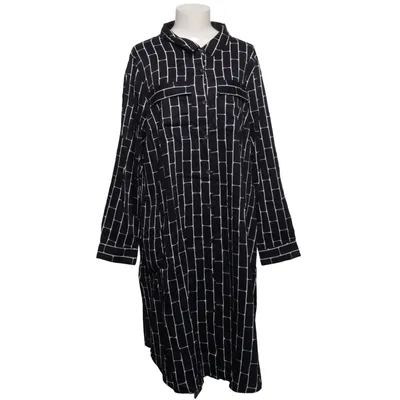 Shirt dress (Black, White) from Alice Dot Cotton