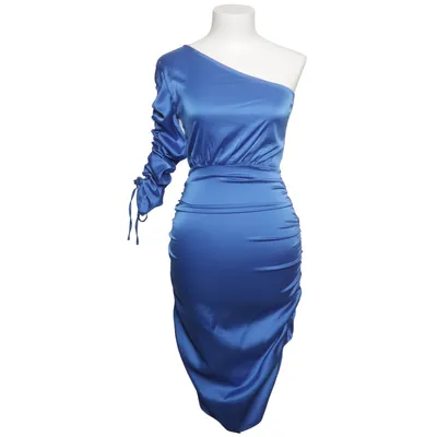 Dress (Blue) from Naanaa Elastane, Polyester