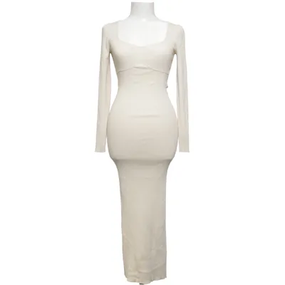 Maxi dress (Beige) from Adoore Polyester, Viscose