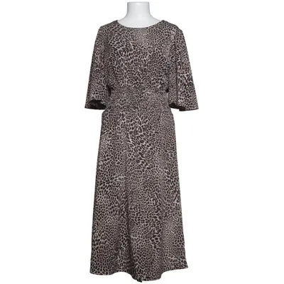 Robe longue (Beige, Noir) de Now Polyester