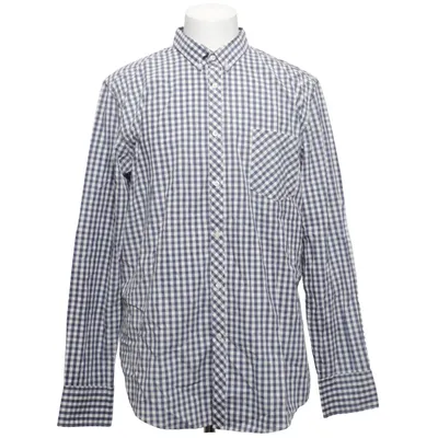 Shirt (Blue, White) from Plectrum by Ben Sherman Cotton