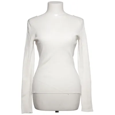 Top (Hvid) fra L.O.G.G by H&M Bomuld, Polyamid, Viscose