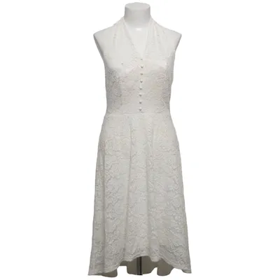 Robe (Blanc) de Belle Poque Élasthane, Polyamide, Polyester, Viscose