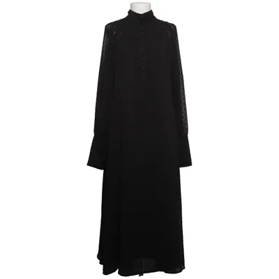 Maxi jurk (Zwart) van ROTATE Birger Christensen Elastaan, Polyester