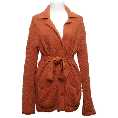 Cardigan (Brown) from Flash Basic Cotton