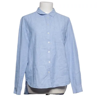 Shirt (Blue) from Lindex Cotton, Linen
