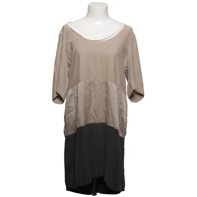 Kleid (Beige, Grau) von Whiite Seide
