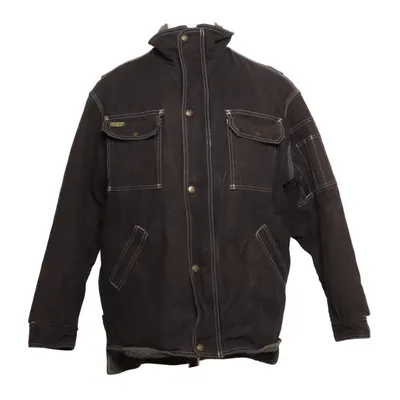 Lined denim jacket (Black, Gray) from Blåkläder Acrylic, Cotton, Polyester