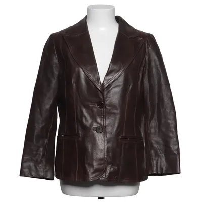 Läderkavaj (Brun) från Amica Skinn