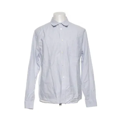 Shirt (White, Blue) from Singular Society Cotton