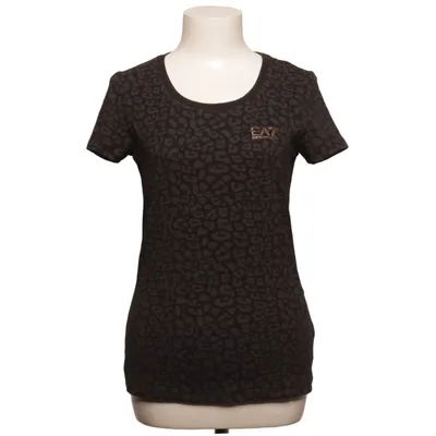 T-shirt (Zwart, Grijs) van Emporio Armani Katoen, Elastaan