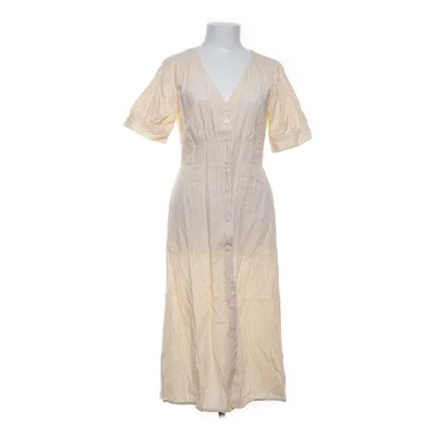 Shirt dress (Yellow, White) from LCW Casual Cotton