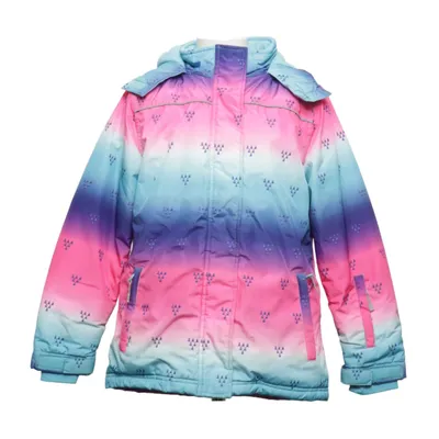 Skijakke (Blå, Pink, Flerfarvet) fra Yigga Polyester