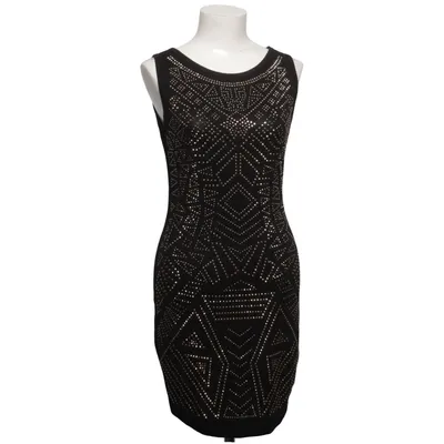 Robe (Noir) de Lely Wood Élasthane, Polyester, Viscose