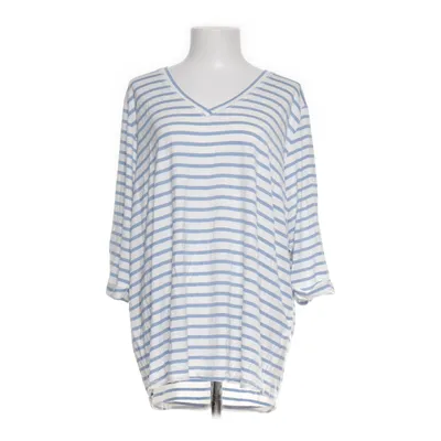 Topp (Vit, Blå) från Simple Wish Elastan, Viskos