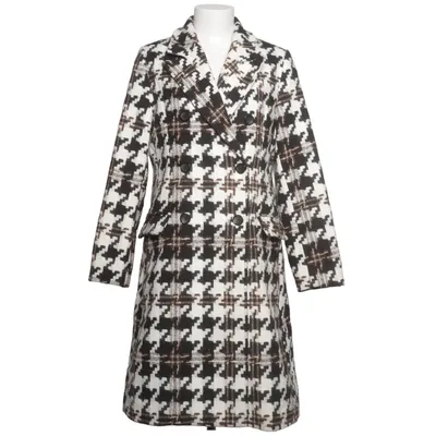 Frakke (Sort, Hvid, Brun) fra Smashed Lemon Polyester, Uld