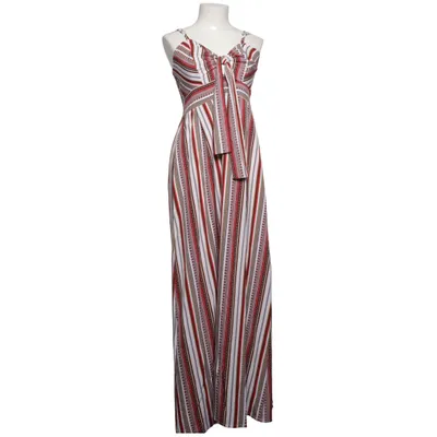 Maxi dress (White, Red, Multicolored) from Jasmine Cotton, Polyester