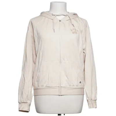 Hoodie (Beige) from Roxy Elastane, Modal, Polyester