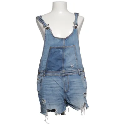 Overalls shorts (Z1975) fra Zara Basic Z1975 Denim Bomuld, Lyocell