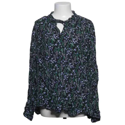 Knytblus (Svart, Blå, Grön, Vit, Flerfärgad) från Kaffe Viskos