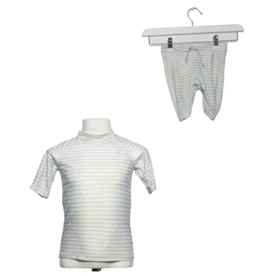 UV beschermende kleding (Blauw, Wit) van H&M Elastaan, Polyester