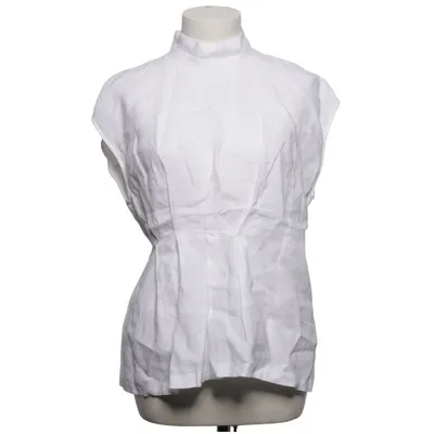 Top (Hvid) fra Zara Woman Linned