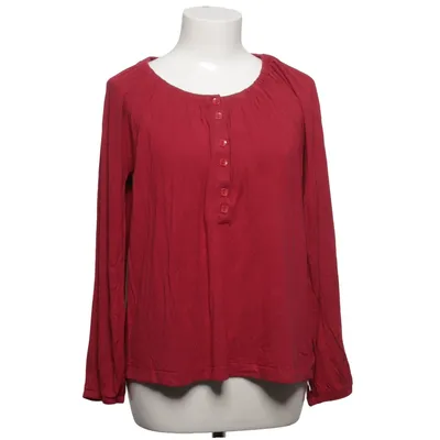 Henley shirt (Red) from Sheego Trend Elastane, Viscose