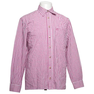 Skjorte (Lilla, Hvid) fra Os Trachten Bomuld, Polyester