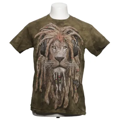 T-shirt (Vert, Marron) de The Mountain Coton