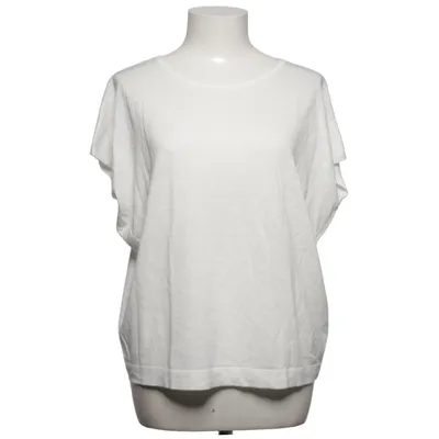 Top (Hvid) fra Emilio Sarto Bomuld, Silke, Viscose