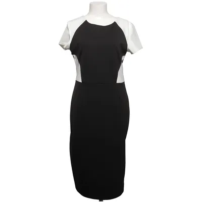 Kjole (Sort, Hvid) fra Goddess London Elastan, Polyester