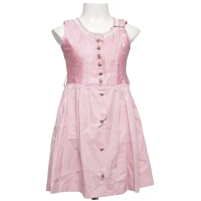 Dirndl (Rosa) från Isar-Trachten Bomull, Polyester