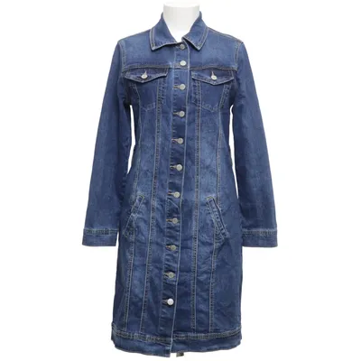Denim jurk (Blauw) van Colorful Premium Katoen, Elastaan, Polyester