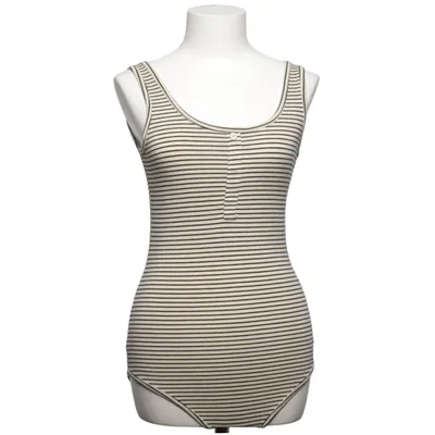 Body (Blanc, Noir) de Nümph Coton, Élasthane, Viscose
