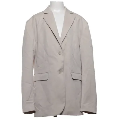 Blazer (Beige) de H&M Élasthane, Polyester, Viscose