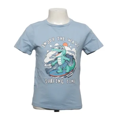 T-shirt (Blauw) van Hydro Katoen