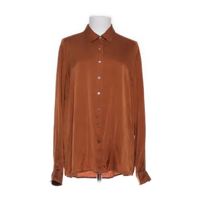 Blouse (Orange) from Stenströms Elastane, Silk