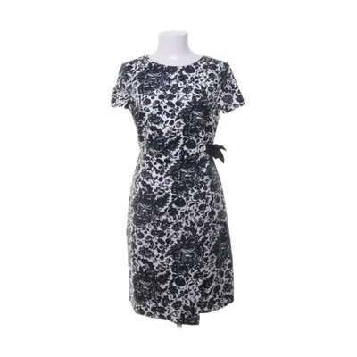 Dress (White, Blue) from 123 Paris Cotton, Elastane, Polyester